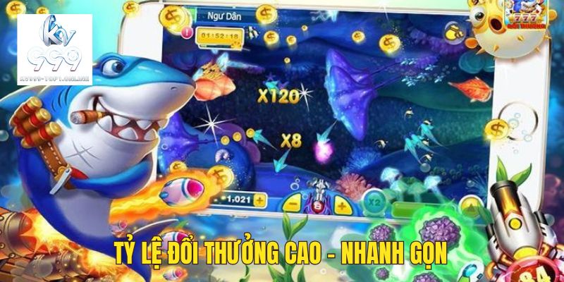 Tỷ lệ trả đổi thưởng cao, nhanh gọn